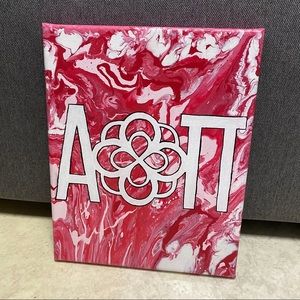 Marbled AOPI 8x10 3D canvas